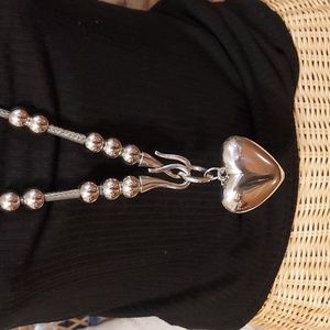 Cute Chunky Heart Necklace